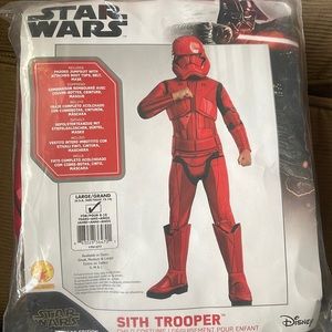 Disney, Star Wars SITH TROOPER..child costume 8-10 years old. USA SIZE 12-14